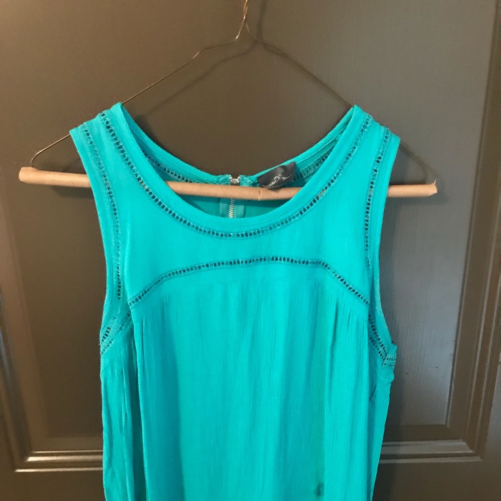 Blue tank top